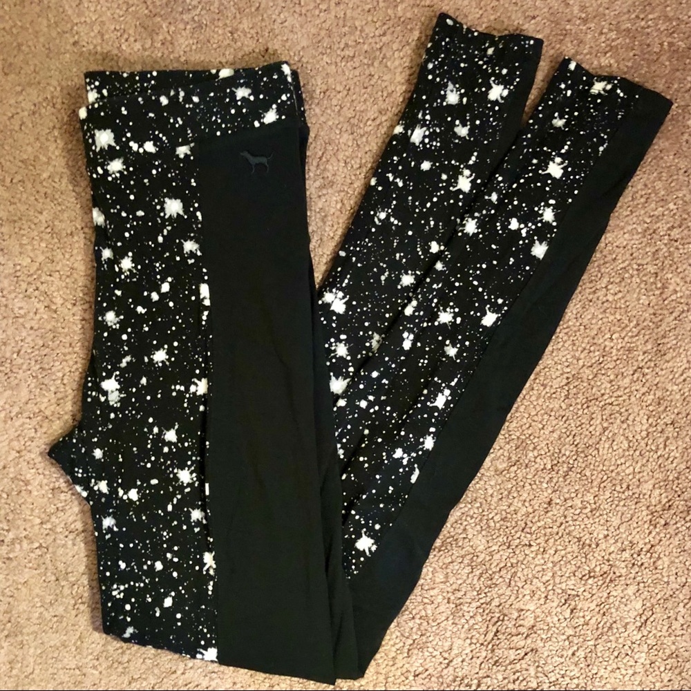Victoria’s Secret PINK star and space leggings. XS